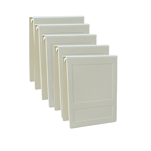 Omnimed 1.5 Inch Top Open 3 Ring Binder In Beige, PK5 205010-3BG5